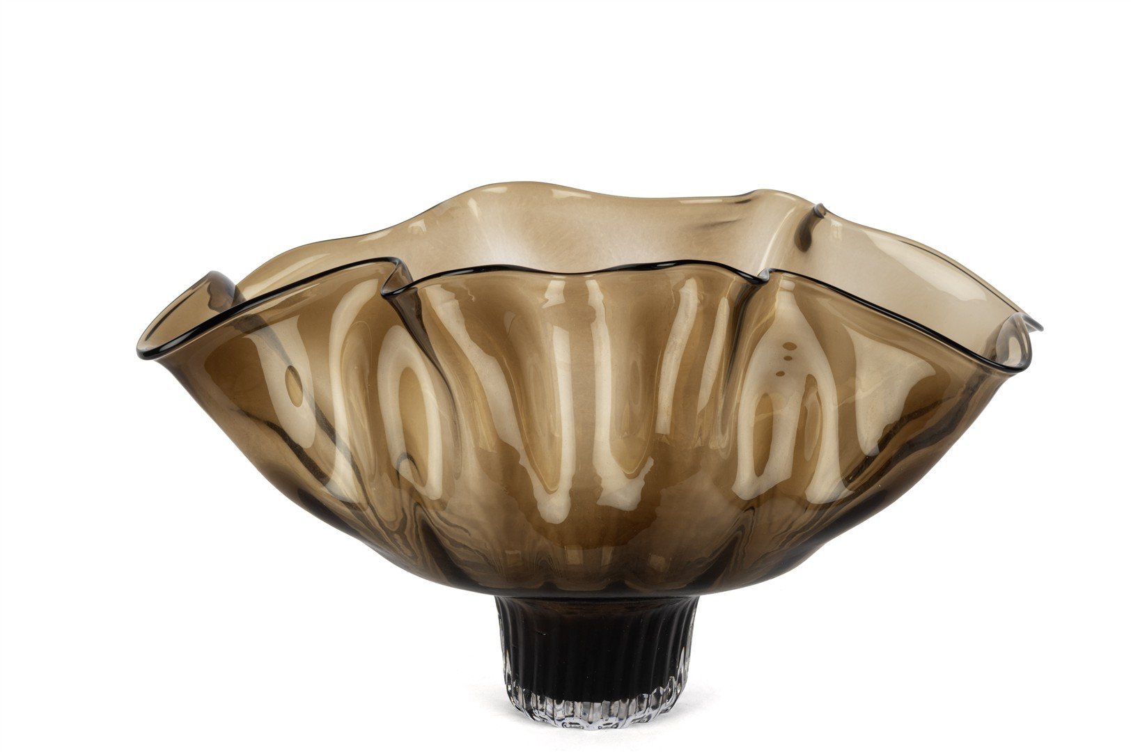 Kahve Vintage Cam Dek Kase 26x42x26cm