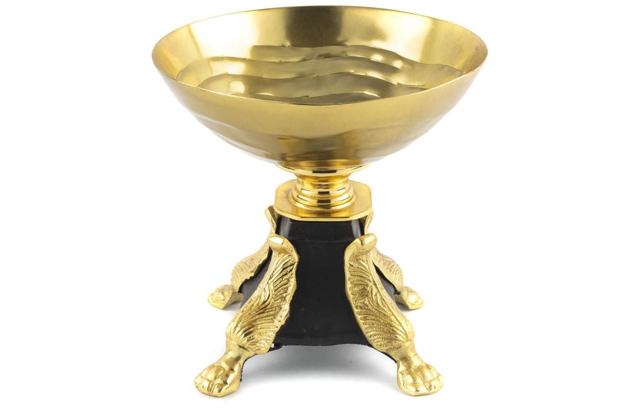 Gold Siyah Kase 21x21cm