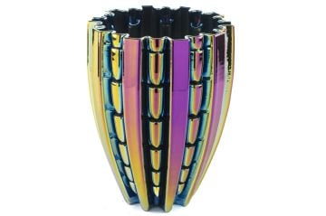 Renkli Porselen Vazo 19x27cm