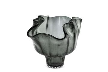 Yeşil Vintage Cam Dek Kase 26x42x26cm