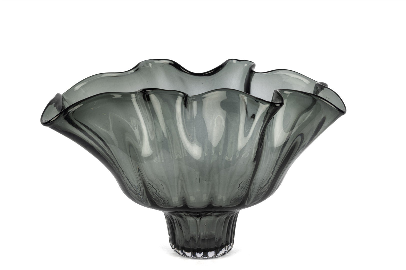 Yeşil Vintage Cam Dek Kase 26x42x26cm