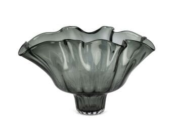 Yeşil Vintage Cam Dek Kase 26x42x26cm