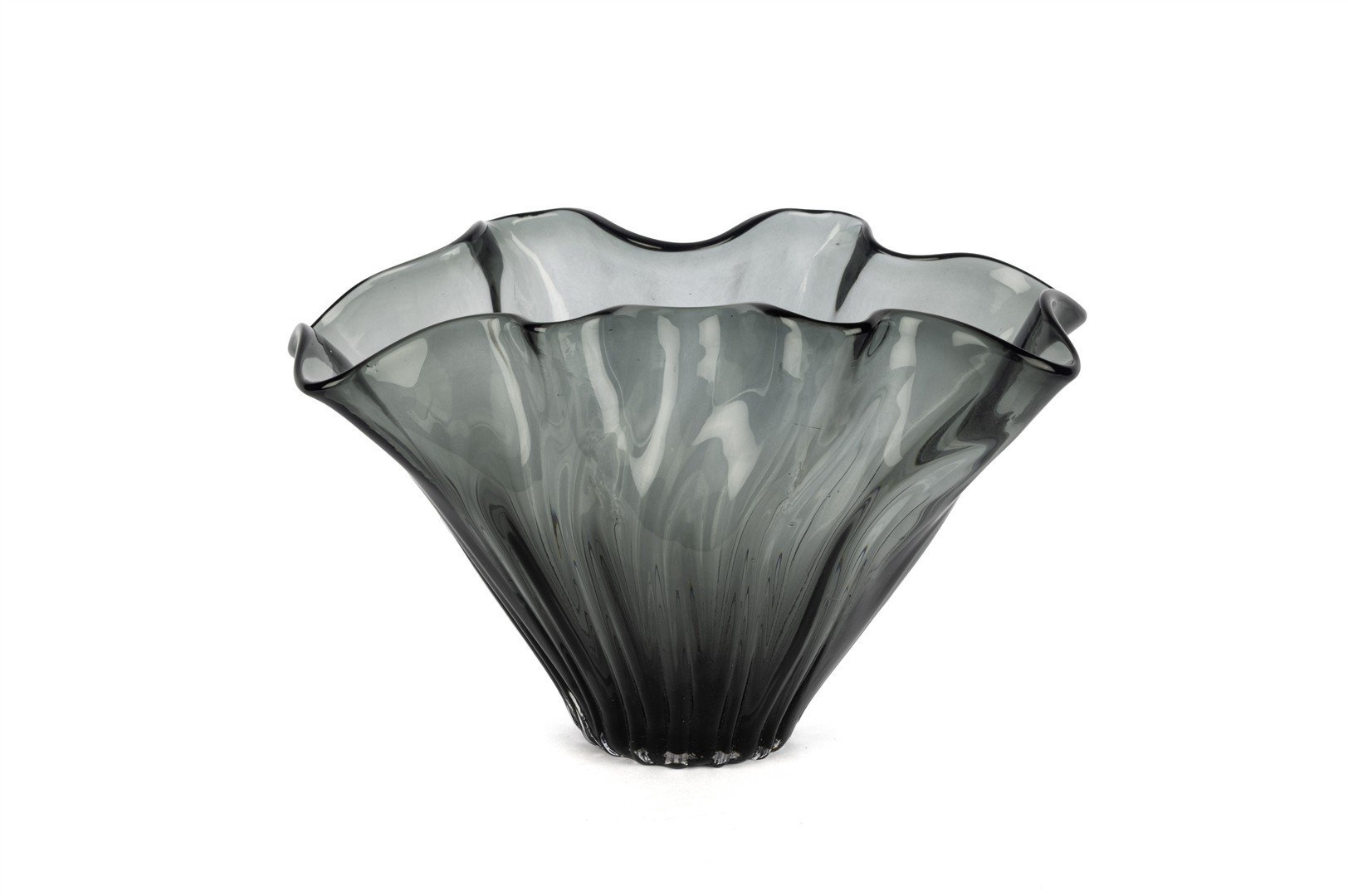 Yeşil Vintage Cam Dek Kase 19x35x22cm