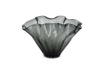 Yeşil Vintage Cam Dek Kase 19x35x22cm