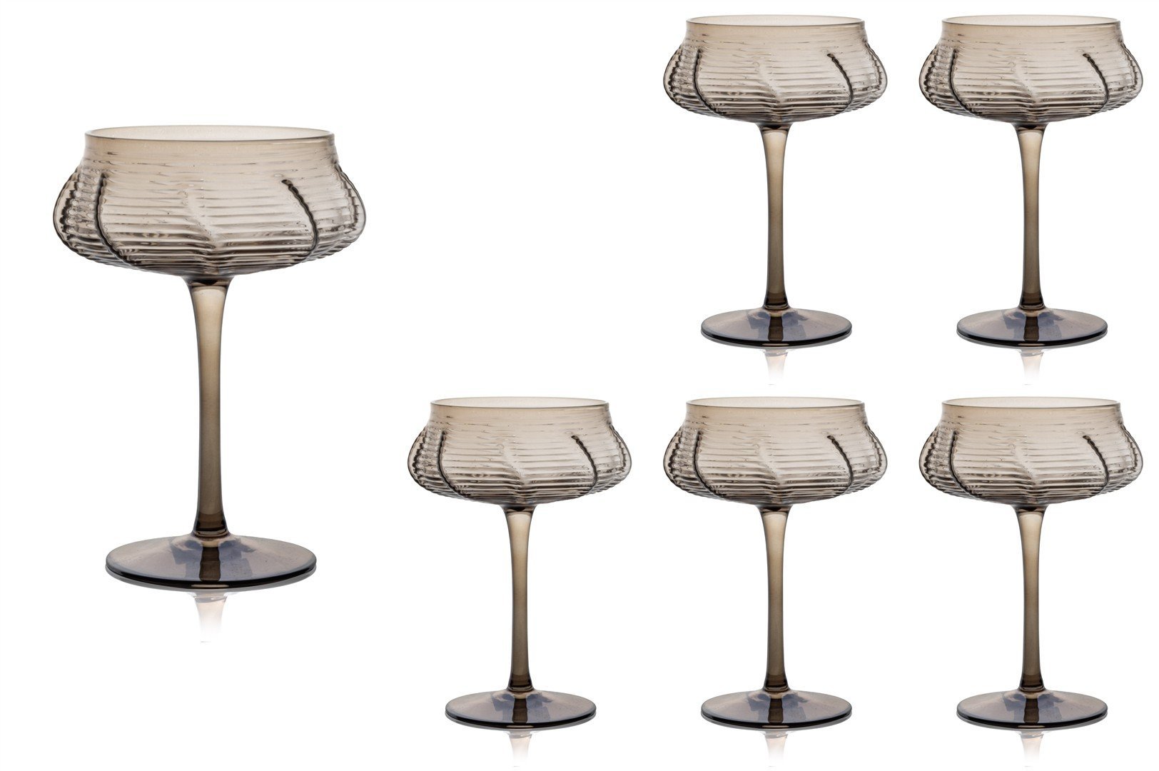 Elagance Goblet 6lı Dondurma Bardağı 200ml