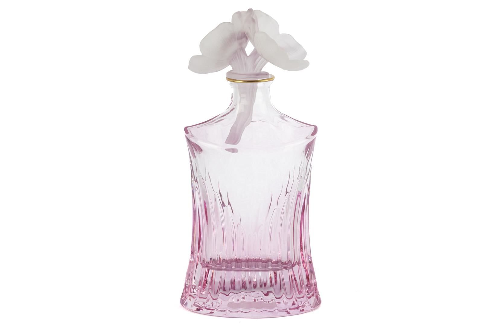 Flowery Pembe Şişe 680ml 13x30cm