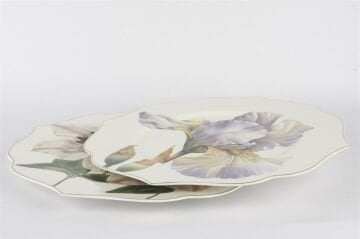 Art Of Botanical lila 2li Servis Tabağı 28cm