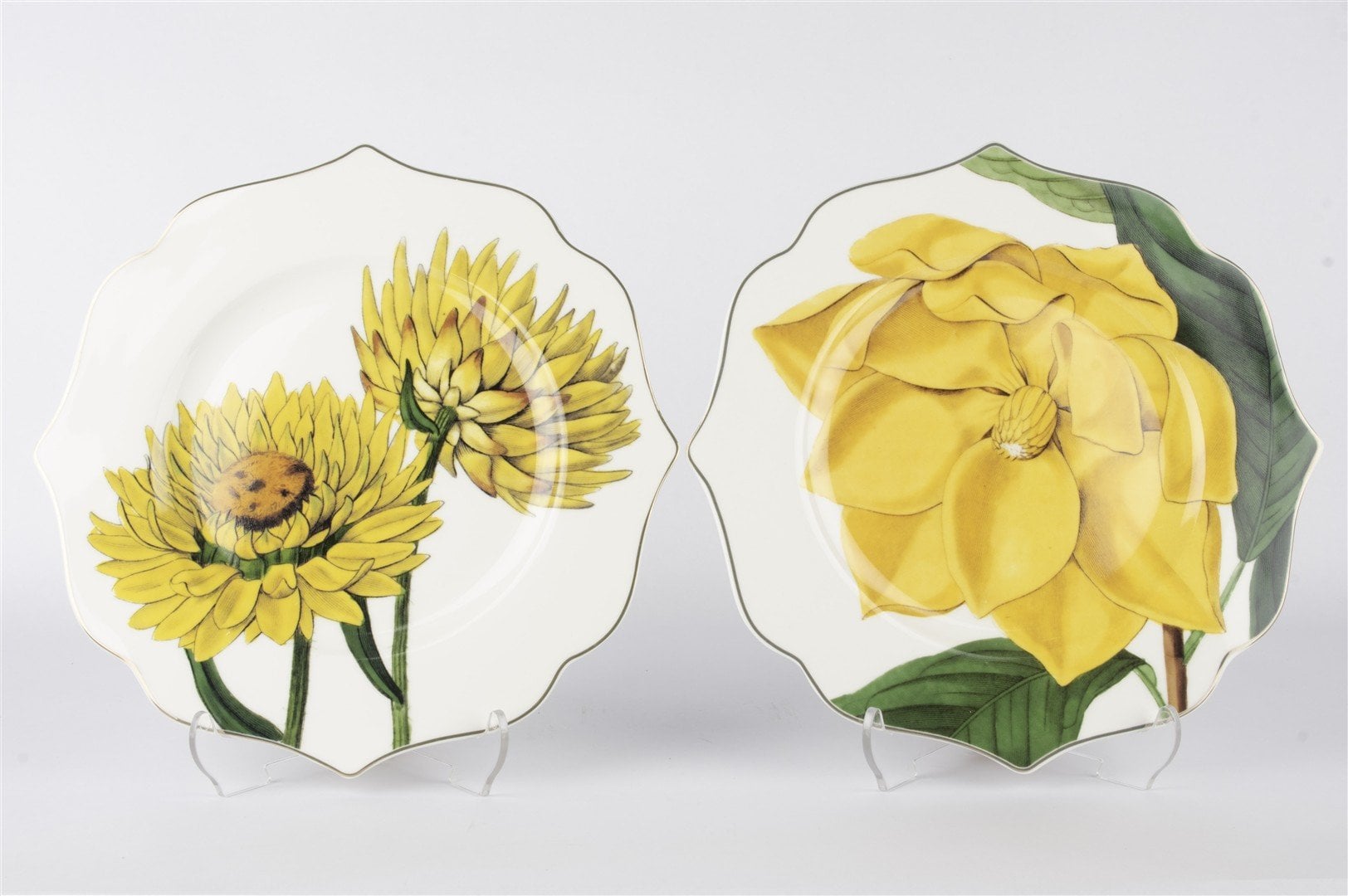 Art Of Botanica Sarı 2li Tatlı Tabağı 21cm