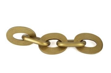 Gold Dekoratif Zincir 33x8cm