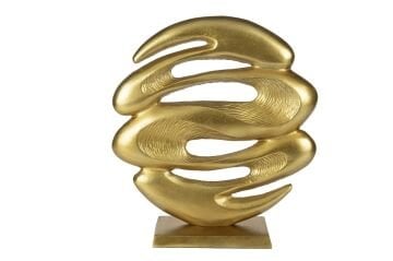 Gold Dekoratif Sculpture 45x41cm