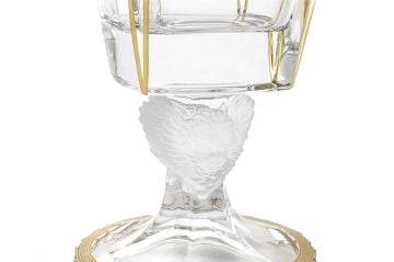 Angelic Gold Cam Ayaklı Vazo 13x41cm