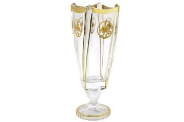 Angelic Gold Cam Ayaklı Vazo 13x41cm