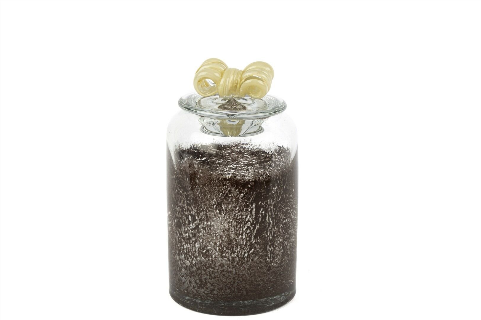 Velora Fiyonklu Cam Kavanoz 14x22cm