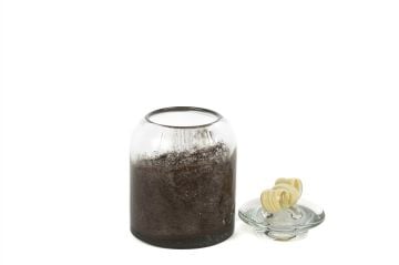 Velora Fiyonklu Cam Kavanoz 14x18cm