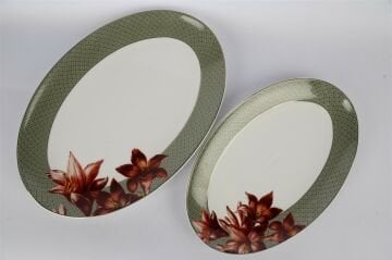 Exotic Frame 2li Servis Tabağı 25x16cm 30x20cm
