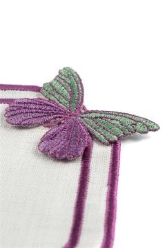 Nicole Magenta 6lı Bardak Altlığı