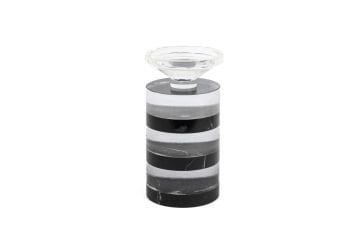 Clear Siyah Mumluk 8x17cm