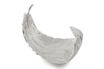 Silver Leaf Dekor Metal Tabak 37x30x28cm
