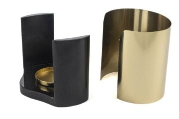 Siyah Gold Mumluk 19x15x17cm