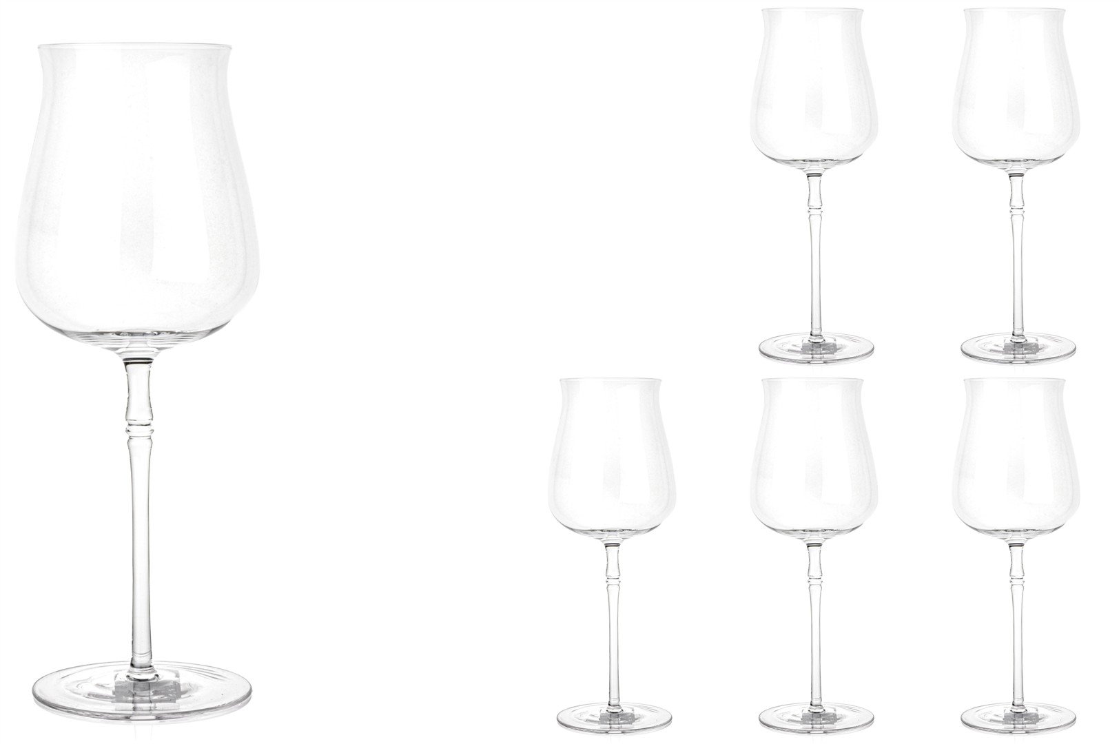 Zenith 6lı Kırmızı Şarap Kadehi 530ml
