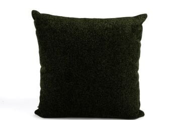 Olive Yeşil Yapraklı Pembe Biyeli Yastık Kırlent 50cm