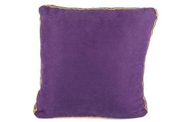 Alexa Mor Bordürlü 50x50 Yastık Kırlent