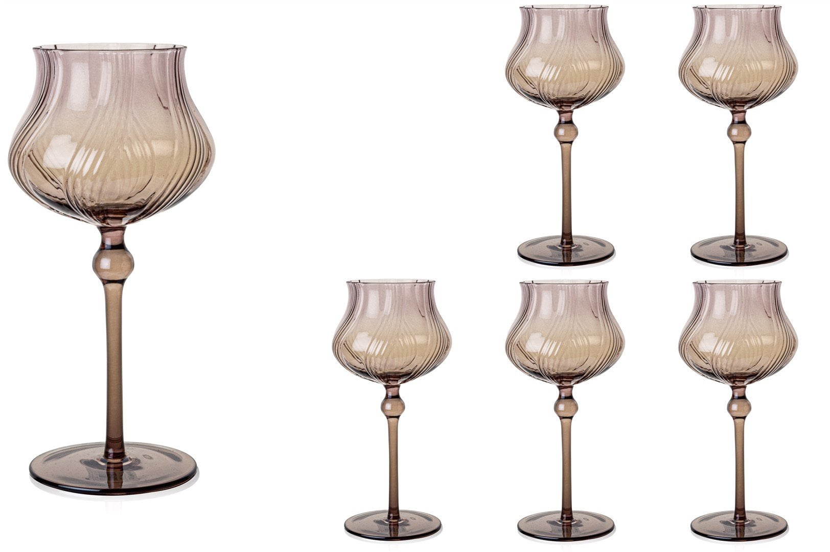 Scallop Rosse 6lı Kadeh 400ml