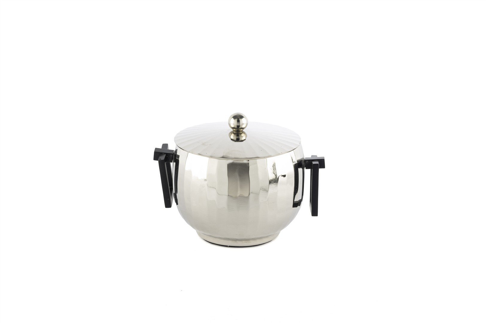 Silver Mat Kulplu Şekerlik 16x15cm