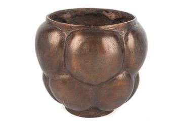 Antik Bakır Saksı 30x25cm