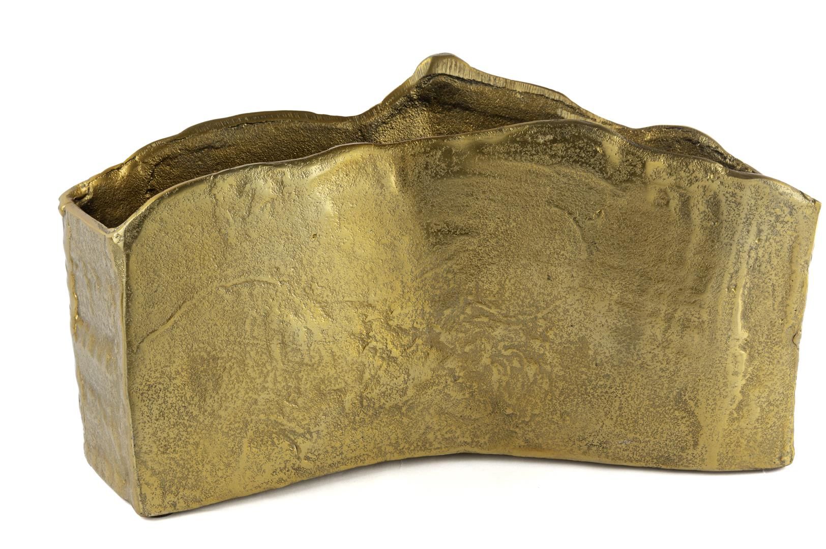 Racy Gold Vazo 43x14x23cm