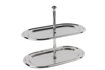 Rönesans 2 Katlı Sunumluk 28x24cm