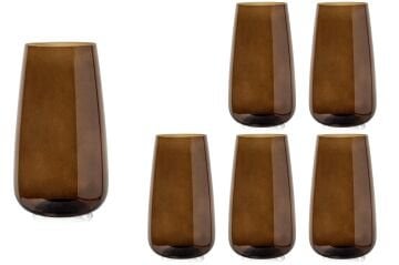 Amber Glow 6lı Meşrubat Bardağı 500ml