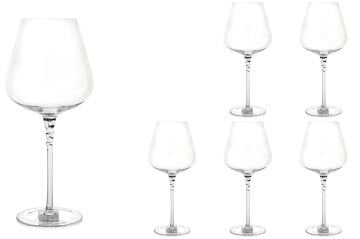 Nodes Series 6lı Kırmızı Şarap Bardağı 640ml