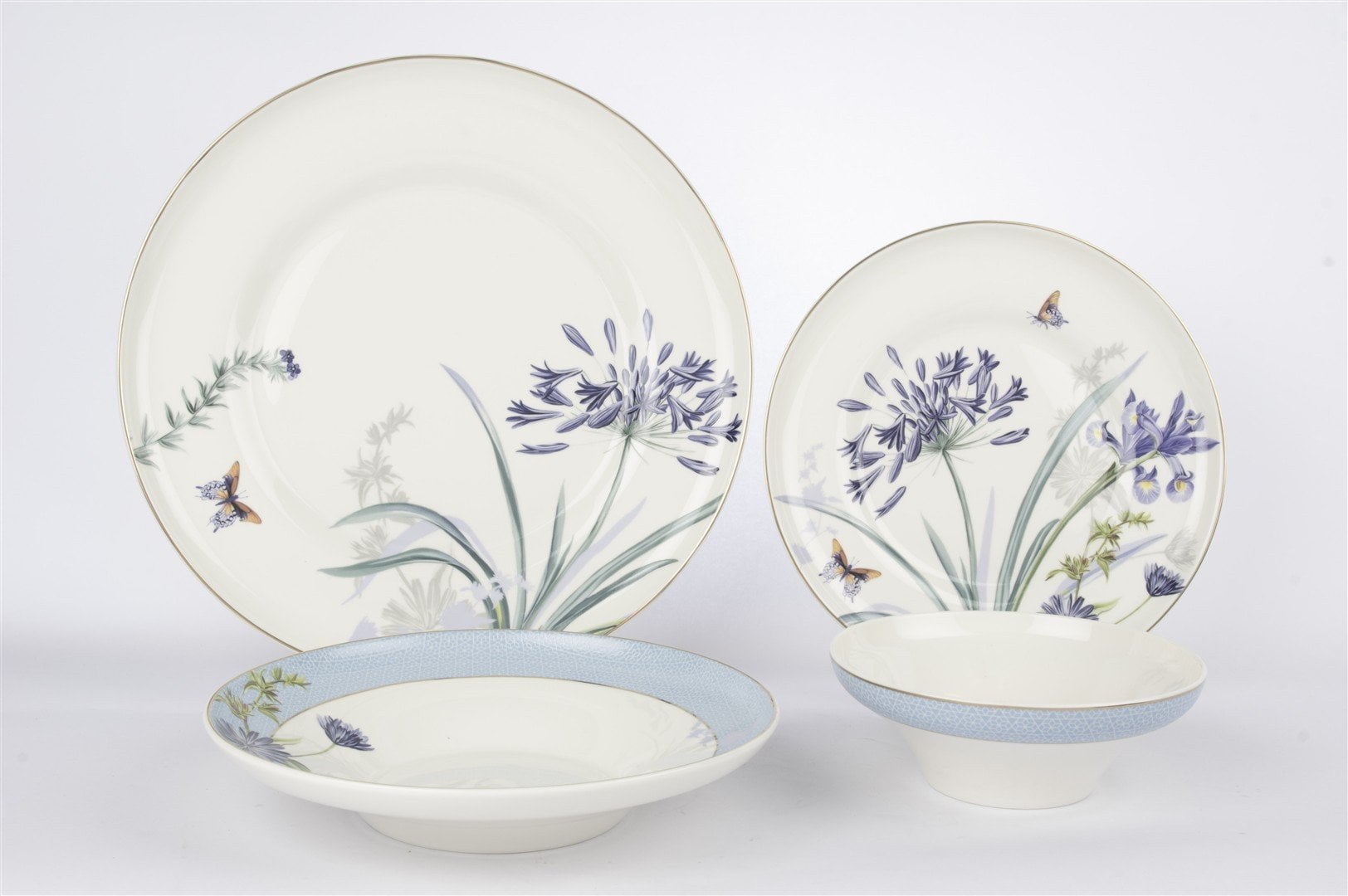 Lavender Flutter 24 prç Yemek Takımı