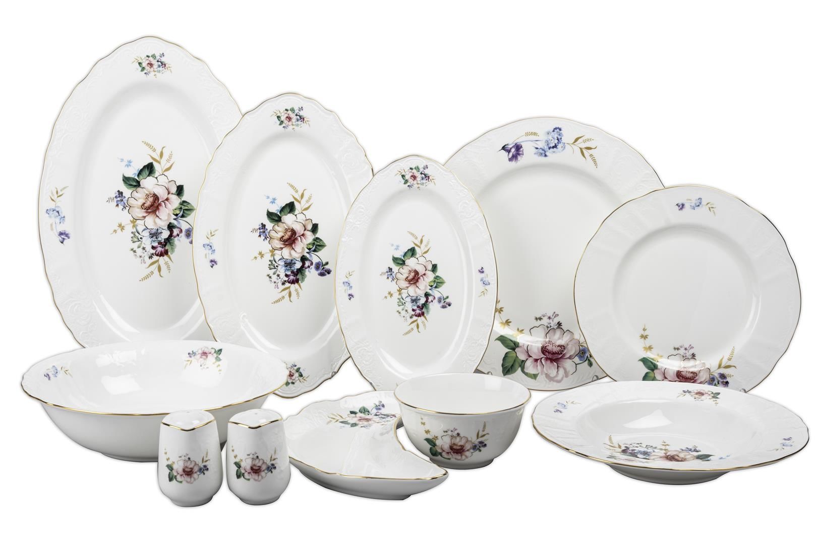 Pampelius 67 Parça Yemek Seti