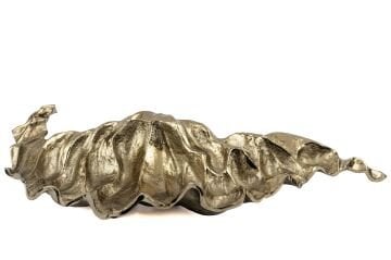 Antik Bronz Dek Yaprak 66x33x10cm
