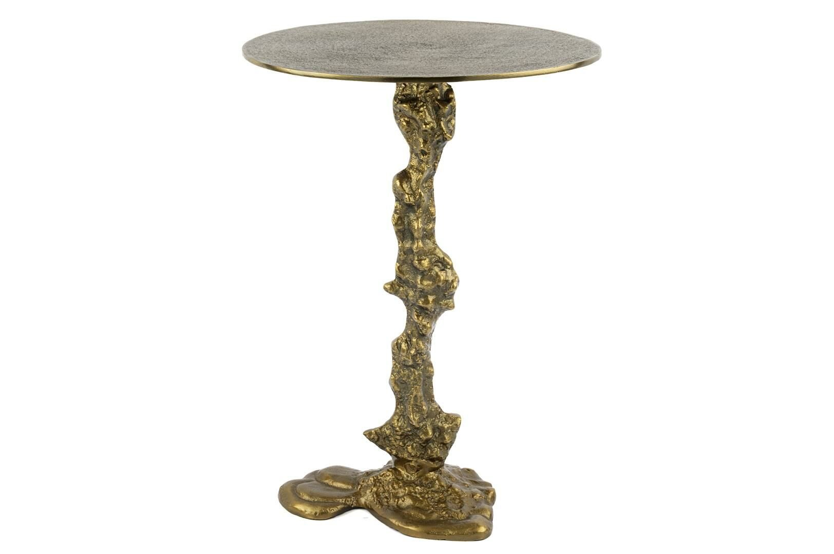 Antik Gold Metal Sehpa 33x47cm