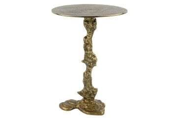 Antik Gold Metal Sehpa 33x47cm
