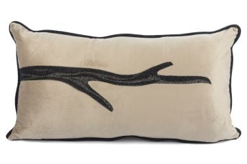 Isla Bej Tek Dal 35x65 Yastık Kırlent