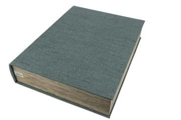 Blue Linen Kitap Kutu 53x40x11cm