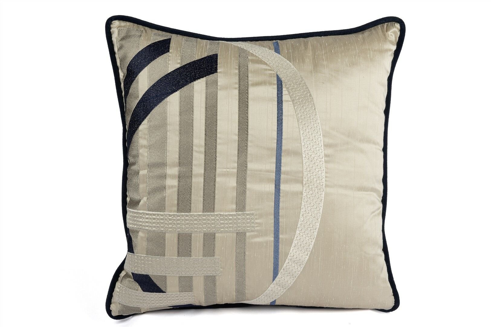 Hena Bej Lacivert 50x50 Yastık