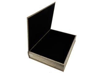 Brown Linen Kitap Kutu 53x40x11cm
