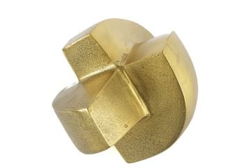 Loop Gold Dekor Obje 21x18cm