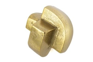 Loop Gold Dekor Obje 13x12cm