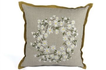 Daisy Çelenk 50x50 Yastık