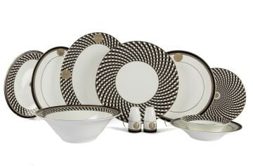 Patterna 72 Parça Bonechina Yemek Seti
