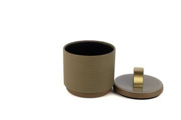 Cappuccıno Gold Kumaş Kapaklı Kutu 15x19cm