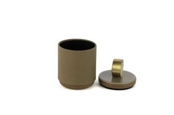 Cappuccıno Gold Kumaş Kapaklı Kutu 20x12cm