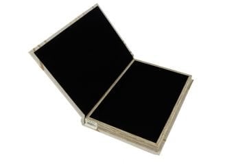 Gold Linen Kitap Kutu 35x24x3cm