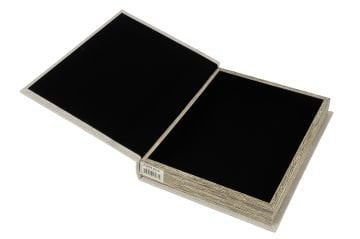 Gold Linen Kitap Kutu 29x22x4cm